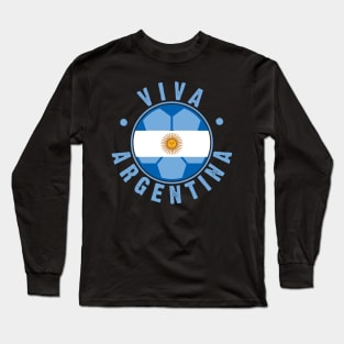 Viva Argentina v2 Long Sleeve T-Shirt